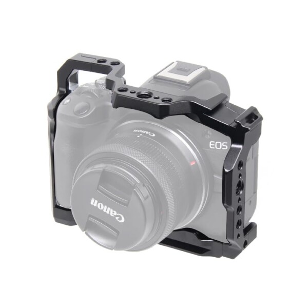 SIUTATDSH カメラ ケージ 適用 Canon キヤノン EOS R50 カメラ専用ケージ 超拡張性 内蔵コールドシューマウント Arri規格のネジ穴がある Arca規格プレートがあり 周辺機器・アクセサリー
