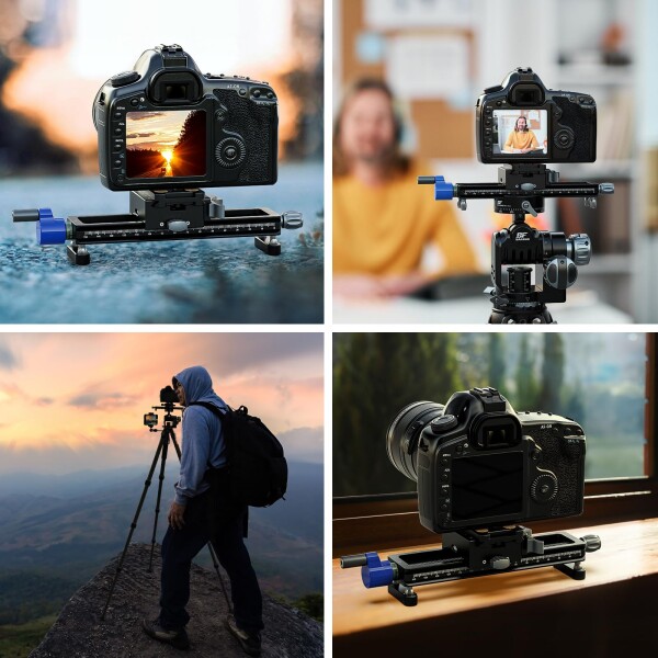 BF BAFANG カメラスライダー、マクロフォーカスレール、マクロ撮影用