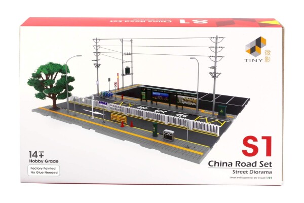 Tiny City ジオラマコレクション S3 日本道路キット1/64 Tiny City ジオラマコレクション S3 日本道路キット1/64