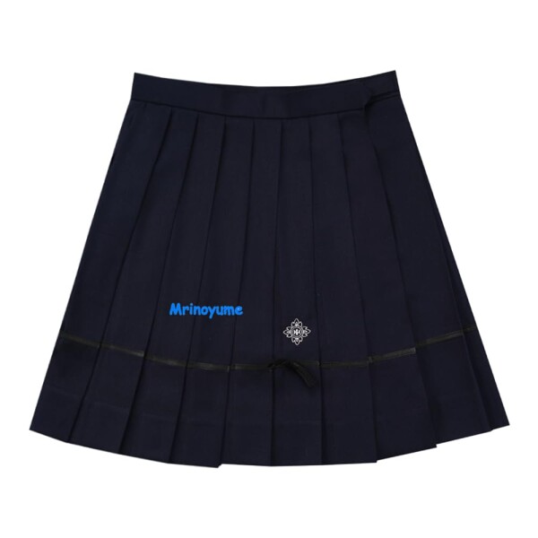 (Mrinoyume) セーラー服 コスプレ 大きいサイズ 半袖 ロングスカート 白心谷 本格的 JK制服 4点セット 未来ノ夢 (ピンク 撫蝶少女 半袖ショート, L)_6