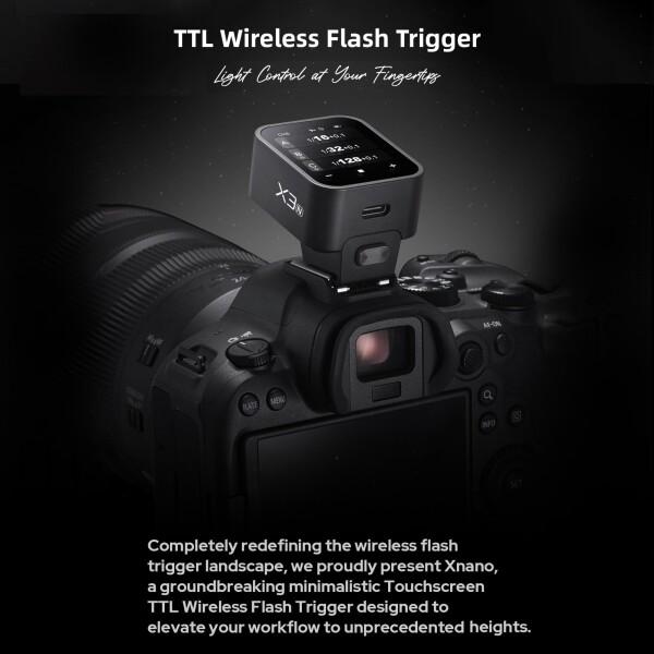 GODOX X3-N ワイヤレス フラッシュトリガー 送信機 2.4G 高速同期 1/8000s OLEDタッチスクリーン TCM変換機能を持つ Nikon ニコン 一眼レフカメラに対応(x3n)_8