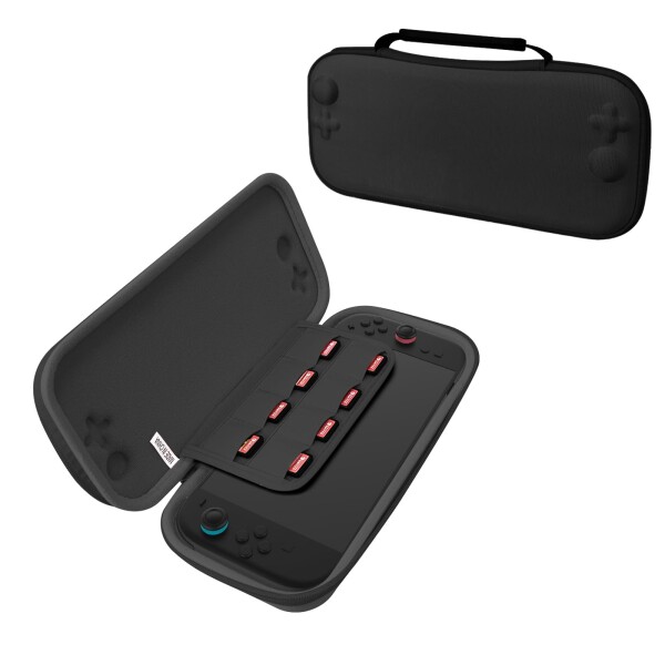Adada 専用保護旅行収納キャリングケースNintendo Switch 2 2025 (ブラック, S)