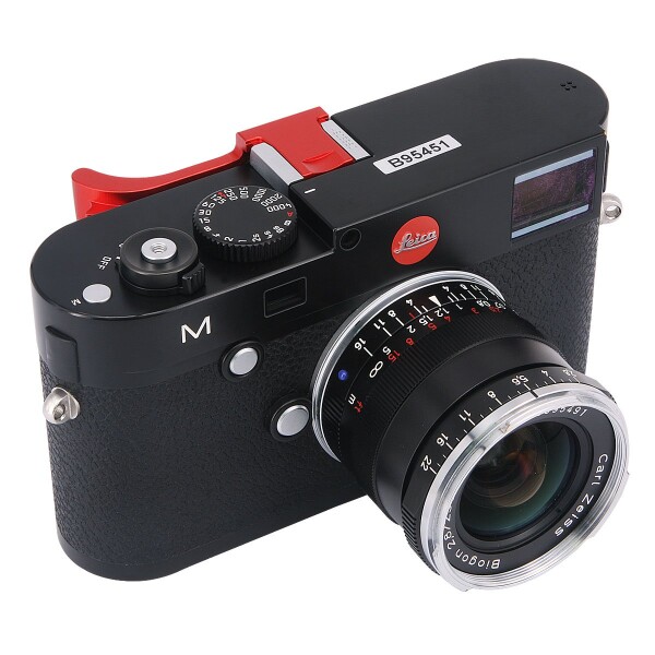Haoge THB-M24R 親指アップグリップ 赤 サムレスト レッド 各社カメラ対応 サムグリップ 親指アップグリップ for ライカ Leica M Typ240 M240, M-P Typ 240 M240P, M Typ262 M262, M-D Typ 262_1