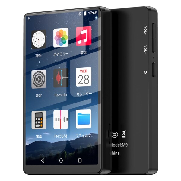 mp3プレーヤー Android搭載 Bluetooth 5.0対応 音楽プレーヤー