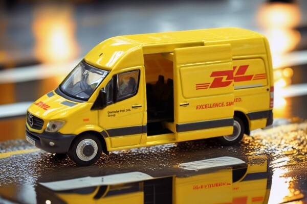 Tiny City 1/76 No.90 メルセデス・ベンツ スプリンター FL DHL ダイ