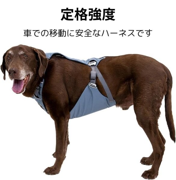 RUFFWEAR(ラフウェア) 公式 ロードアップハーネス スレートブルー L/XL_2