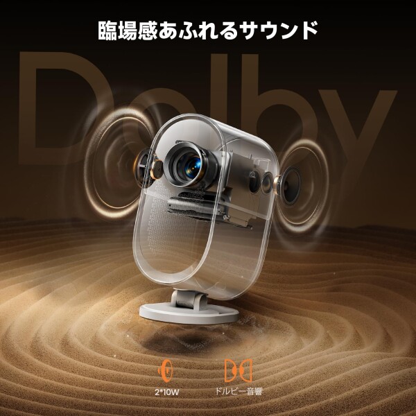 プロジェクター 家庭用 30000lm高輝度iWiMiUS K11 HDMIARC 双方向