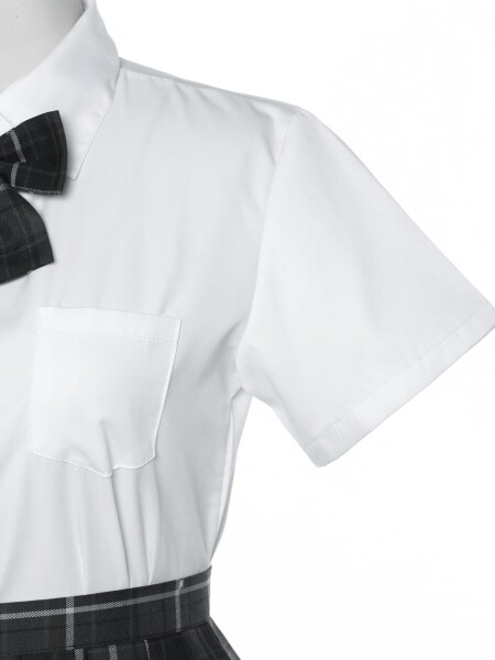 NIUKACOS) 制服 コスプレ 女子高校生 スカート シャツ リボン ブレザー