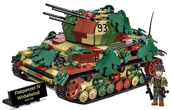 Cobi Historical Collection WWII #2593 IV号対空戦車 ヴィルベルヴィント (ドイツ軍) 1/28 スケール