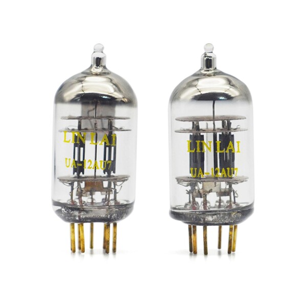 LINLAI 12AU7/ECC82 ミディアムミューツイントライオード真空ハイファイバルブ電子チューブ クラスペアリングオーディオアンプ用