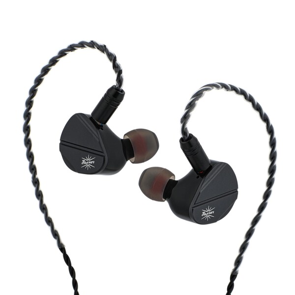 Linsoul Kiwi Ears Cantaハイブリッド型ハイエンドHiFiイヤフォン 3.5mmジャック HIFI音質 重低音 ノイズキャンセリング ステレオイヤホン ブラックイヤホン 有線イヤホン 快適な装着感 人間工学