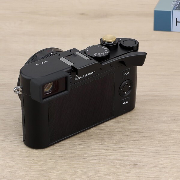 Haoge メタルサムアップグリップ Leica D-LUX 8カメラデジタルアクセサリーTHB-D8Bホットシューサムアップレストサポートハンドグリップ_6