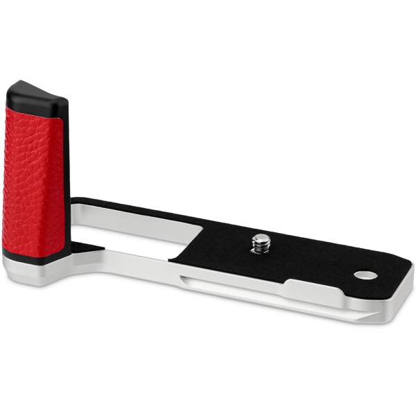 Haoge HandGrip 富士フイルム GFX100RF カメラボディ用 L字型ハンドルグリップブラケット シルバーボトムプレート