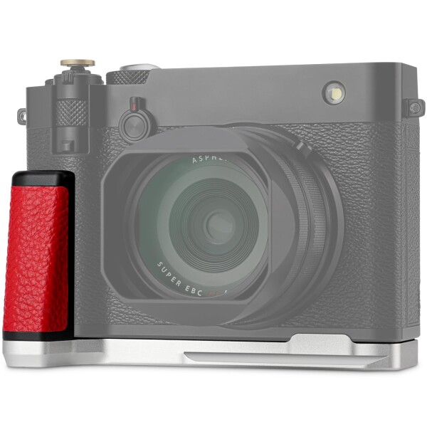 Haoge HandGrip 富士フイルム GFX100RF カメラボディ用 L字型ハンドルグリップブラケット シルバーボトムプレート_2