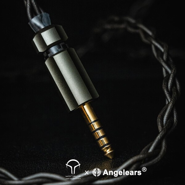 Angelears | Yongse Fujin フラッグシップ・アップグレードケーブル 0.78mm 2pin 4.4mm プラグ グラフェンシールド技術 高純度金属コア（金銀合金/パラジウムメッキ銀/OCC純銀） 低歪トリプルシール_5
