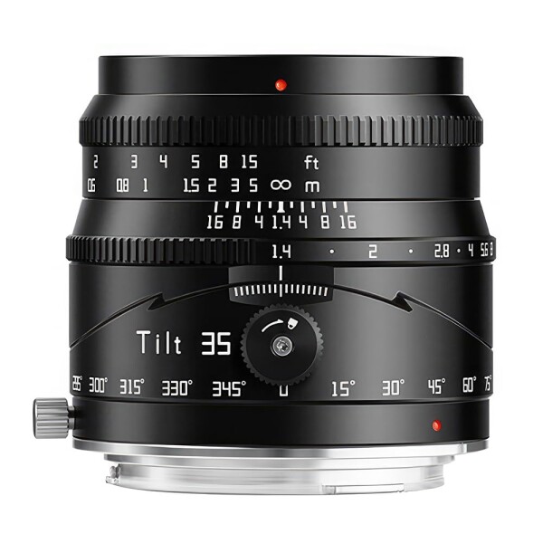 TTArtisan 35mm F1.4 APS-C カメラレンズ ティルトシフト機能付き 銘匠光学 2年保証 (RFマウント)