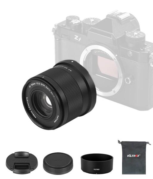 VILTROX 50mm F2.0 Zマウントフルフレームレンズ、AF 50mm f/2.0 Nikon Zマウント用、オートフォーカス大口径レンズ、Nikon Z5 Z6 Z6II Z7 Z7II Z8 Z9 Z30 Z50 ZFC用
