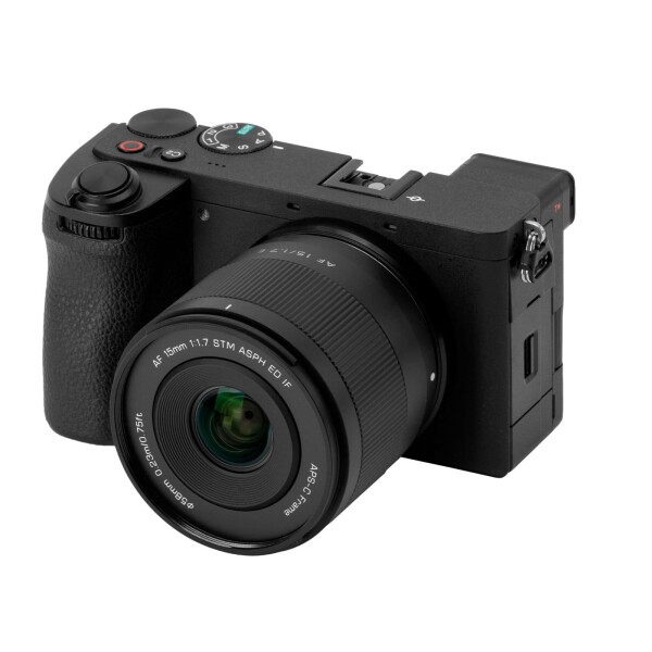 VILTROX AF 15mm F1.7 Air APS-C 超広角レンズ オートフォーカス 小型軽量 大口径 風景/ポートレート/建物/ストリート/自撮り/旅行撮影用 (Eマウント)