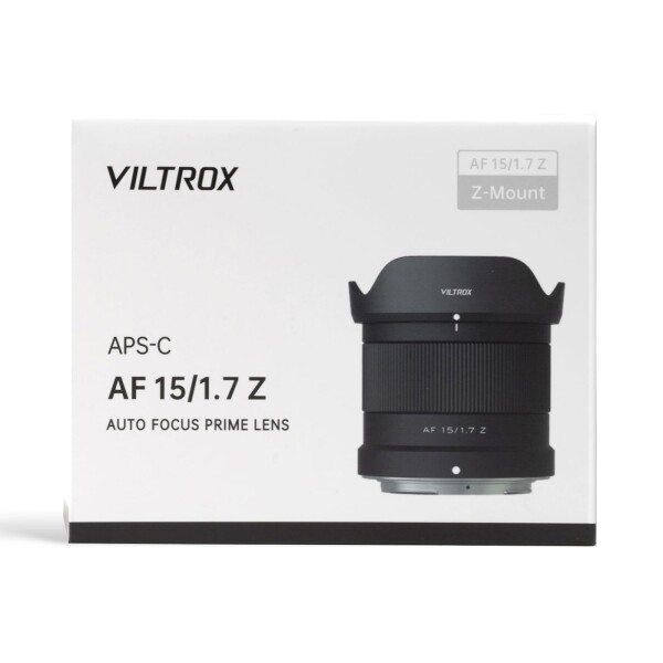 VILTROX AF 15mm F1.7 Air APS-C 超広角レンズ オートフォーカス 小型軽量 大口径 風景/ポートレート/建物/ストリート/自撮り/旅行撮影用 (Eマウント)