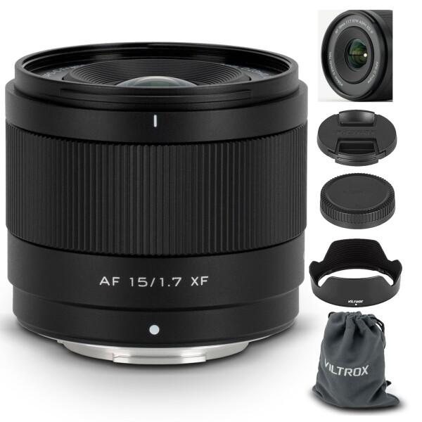 VILTROX 15mm F1.7 XFレンズ（富士用）、APS-C超広角オートフォーカスレンズ（富士フイルム 富士XマウントカメラX-A7、X-E4、X-H1、X-Pro3、X-S10、X-T2、X-T3、X-T4、X-T30、XT30II、X-T200、X-H2、X-H2S、X-T5