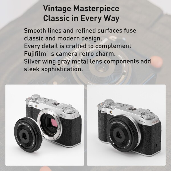 VILTROX 28mm F4.5 X 富士 Xマウントレンズ用、AF 28mm f/4.5 X