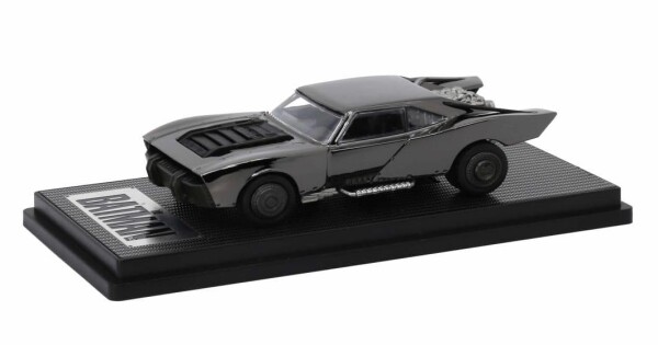 Tiny(タイニー) 1/64 The Batman Batmoible ブラッククローム (without lightings)