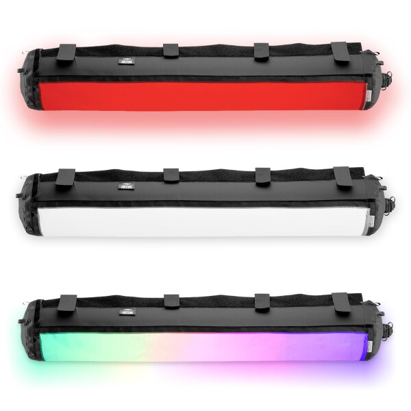 Caligri Airtube Switch 50 (チューブライト・スポットライト用 ソフトボックス / 50~60cm対応) 光の拡散 業務用撮影機材 (折りたたみ式/収納バッグ＋光漏れ防止カバー付属) ライトコントロール