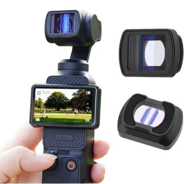 OSMO POCKET 3 磁気 アナモルフィックレンズ DJI POCKET 3 対応 1.15 X アナモルフィックレンズ シネマティック フレア効果 HD両面多層反射防止コーティング