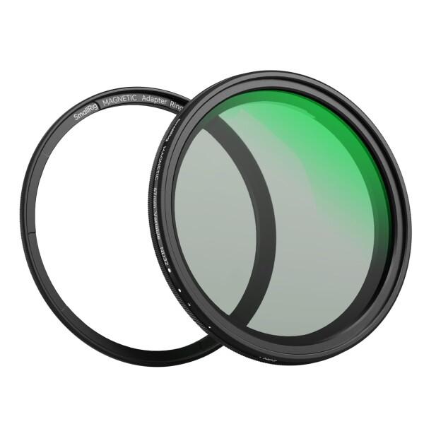 SmallRig 吸着調整式減光フィルター ND2-ND32 (1-5ストップ) 67mm スマートフォンカメラレンズ 4581