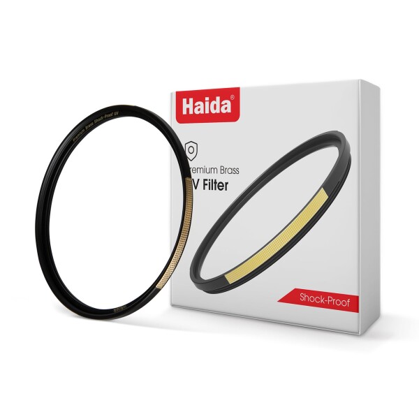 Haida 高品質黄銅防振紫外線フィルタ (77mm)