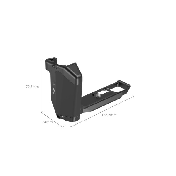 SmallRig シグマ BF用 L字型マウントプレート ハンドル付き マウントプレート Arca対応クイックリリースプレート内蔵 1/4''-20ネジ エルゴノミックハンドグリップ＆サムグリップ（ブラック）_1