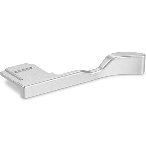 Haoge メタルサムアップグリップ 富士フイルム X-M5 カメラ デジタル アクセサリー xm5 ホットシュー サムアップ レスト サポート ハンドグリップ シルバー THB-XM5S