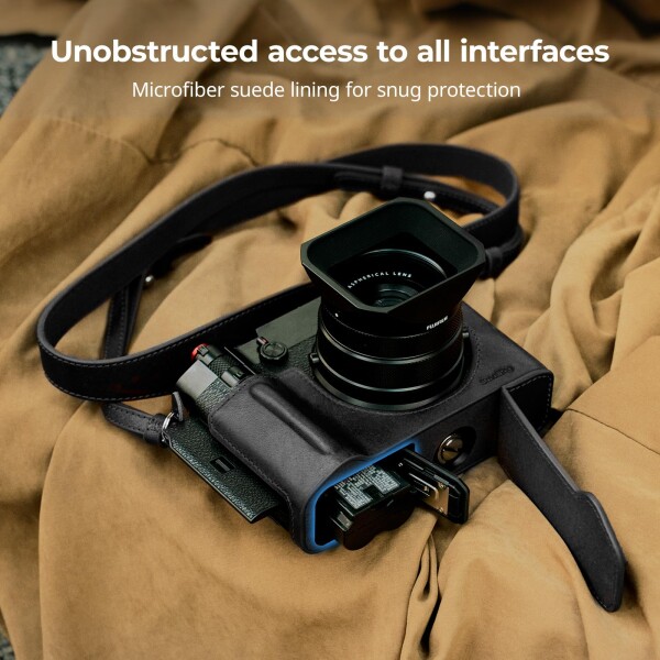 SmallRig GFX100RF用レザーケースキット レザーケース ブラックサム