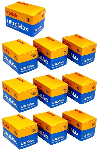 Kodak カラーネガフィルム 35mm ULTRAMAX400 36枚撮 10本セット
