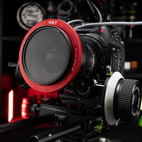 H&Y ステップアップリング REVORING 67-82mm レッド Ilko Allexandroff 