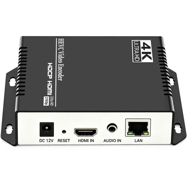 URayTech HEVC 4K 1080P HD ビデオ オーディオ エンコーダーは、RTSP、RTMP、HTTP、UDP、HLS、SRT、ONVIF などのプロトコルをサポートし、HDMI から IP へのコンバーターは、IPTV、YouTube、Facebook、Wowza、OBS