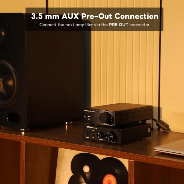 AIYIMA A07 Premium TPA3255 パワーアンプ 300Wx2 D級ステレオデジタル