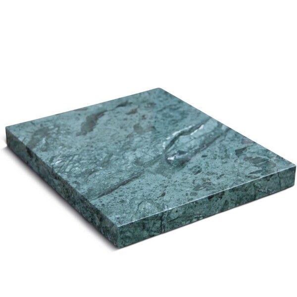 大理石エメラルドグリーン 30×25×3.0cm 非常に希少性が高い「この石」と「この厚み」でしか感じられない「音」がある ワンランク上の音 天然石スピーカースタンド SPEAKST-G300e250t30