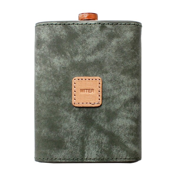MITER ケース For iFi-Audio hip-dac 3 / 2 / 1 ヒップダック用 カバープロテクター手作りレザーケース hipdac3 case cover (Green)