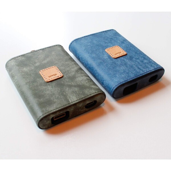 MITER ケース For iFi-Audio hip-dac 3 / 2 / 1 ヒップダック用 カバープロテクター手作りレザーケース hipdac3 case cover (Green)_2