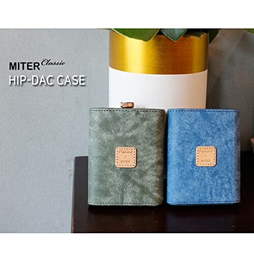 MITER ケース For iFi-Audio hip-dac 3 / 2 / 1 ヒップダック用 カバープロテクター手作りレザーケース hipdac3 case cover (Green)_6