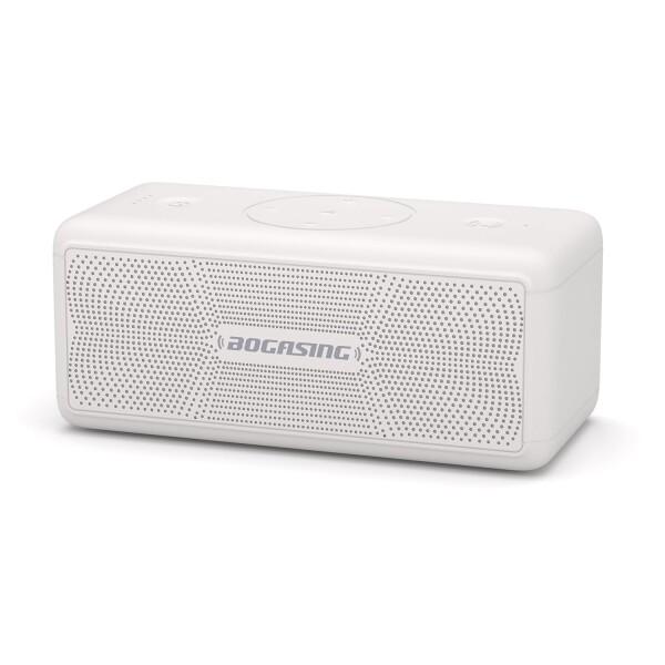 BOGASING M5 Bluetoothスピーカー ポータブル ワイヤレス スピーカー 360度サウンド 40W出力 大音量 重低音 DSP技術搭載 IPX7 防水 防塵 耐衝撃 アウトドア ぶるーとぅーすすぴーかー 最大30時間連