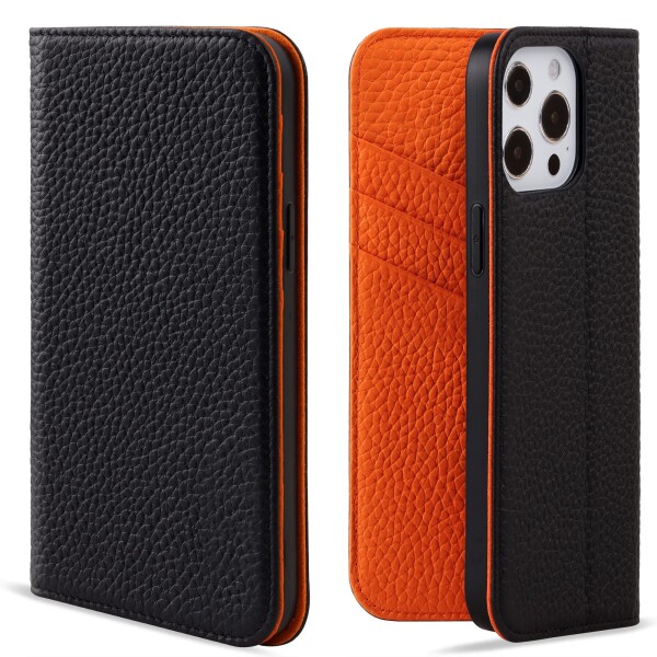 VISOUL iPhone 13 Pro ケース アイフォン13 プロケース 手帳型 本革 レザー スマホケース カード収納 携帯ケース 全面保護 マグネット 横置きスタンド機能付き アイホン13 Pro 対応 6.1インチ シ