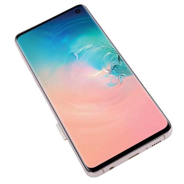 OLEDディスプレイデジタイザータッチスクリーンアセンブリ交換用 S10携帯電話、指紋機能および修復ツール付き、6.1インチ (金)_8