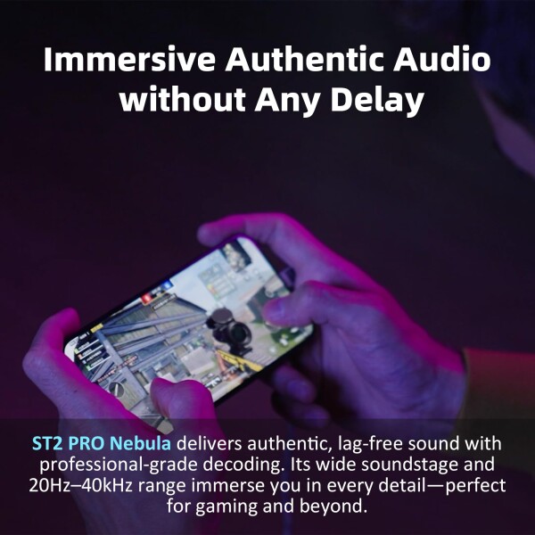 Hidizs ST2 PRO USB-C DAC デジタルイヤホンケーブル 0.78mm 2ピン ダークブルー_5