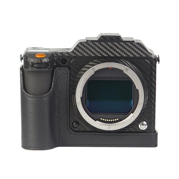 HASSELBLAD X2D 100C 専用 手作り 牛革 バッグカバー ボディケース (Black)
