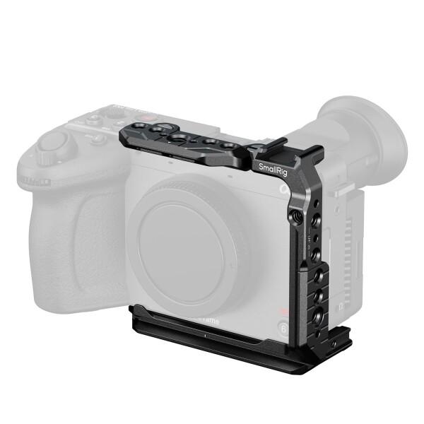 SmallRig FX2用ハーフケージ Sony対応 取り外し可能なトップNATOレール Arca用クイックリリースプレート オリジナルXLRハンドルと互換性のあるモジュラーデザイン DJI RS 3 / RS 3 Pro/RS 4 / RS 4 Proジ