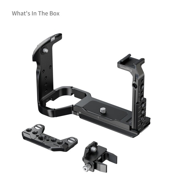 SmallRig Sony対応 FX2用カメラケージ HawkLockクイックリリースFX2ケージ トッププレート付き HDMI用ケーブルクランプ 複数の取り付けポイント 純正XLRトップハンドル対応 5587_2