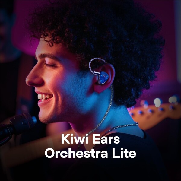 LINSOUL Kiwi Ears Orchestra Lite 8BAハイブリッド型HiFiイヤホン 人間工学に基づくデザイン 0.78mm2pinコネクター&3.5mmステレオプラグ 耳掛け式 4コア7N無酸素銅(OFC)ケーブル リケーブル可能設計 天然_5