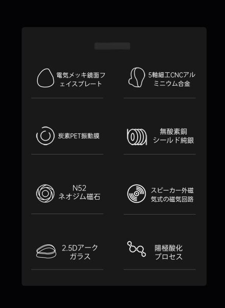 H HIFIHEAR TRI I ONE ハイエンドイヤホン 有線イヤモニ 高い音響性能 最高の構成 原音忠実 バランスな音質表現 N52ネオジム磁石 炭素PET振動膜 無酸素銅シールド純銀 スピーカー外磁気式の磁_2